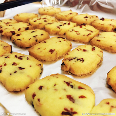 光影食光 蔓越莓饼干摄影图鉴——西餐美食与烘焙艺术